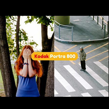 Kodak Portra 800 analog taze fotoğraf filmi