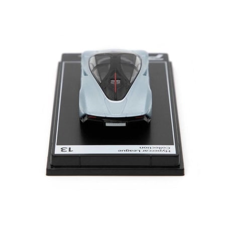 Hyper Car McLaren Speedtail Silver-League Collection 1/64 Model Araba