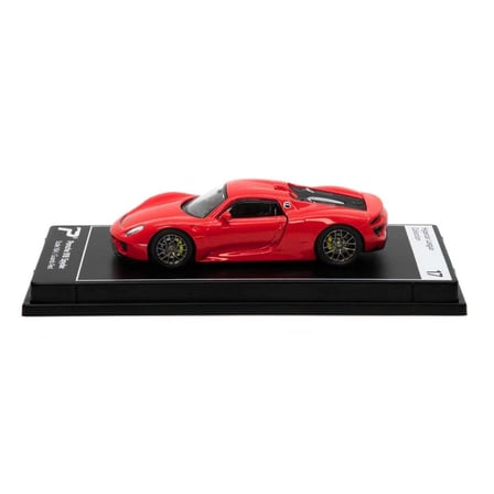 Hyper Car Porsche 918 Spyder - Guards Red - League Collection 1/64 Model Araba