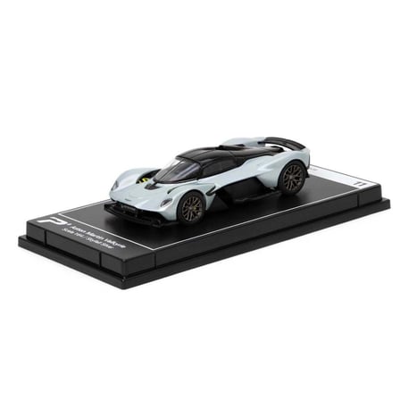 Hyper Car Aston Martin Valkrie Skyfall Silver - League Collection 1/64 Model Araba