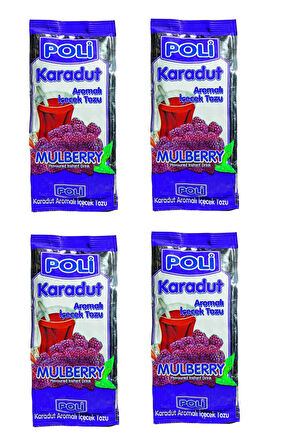 Poli Toz İçecek Karadut 300 Gr X 4 Adet