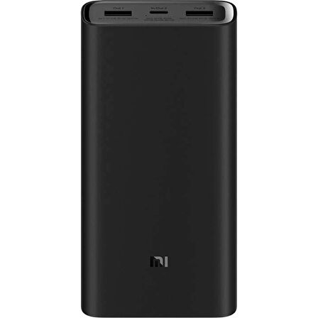 Xiaomi Mİ 3 Pro 20000 mAh Hızlı Şarj Powerbank Siyah 