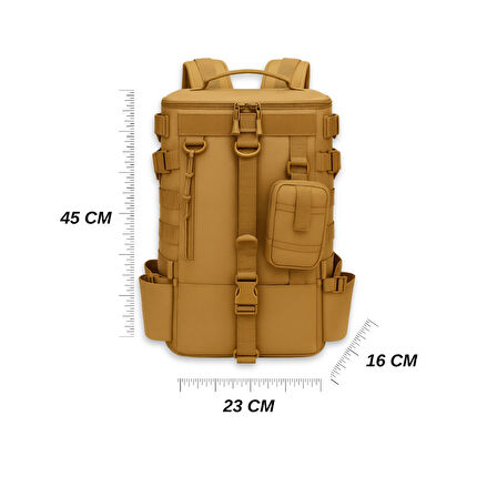POYRAZ Dağcı Avcı Çantası SARI RENK
