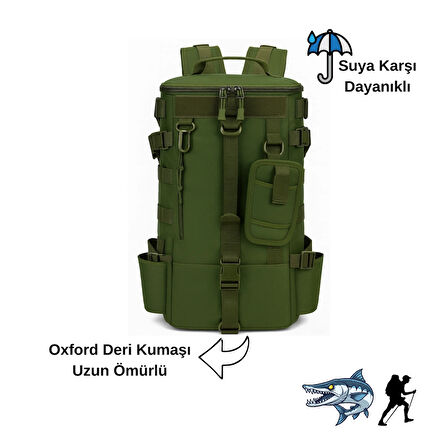 POYRAZ Dağcı Avcı Çantası  HAKI RENK