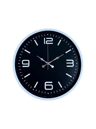 36 Cm Beyaz Modern Dekoratif Duvar Saati