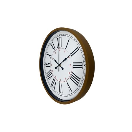 Kahverengi 36 Cm Standart Duvar Saati