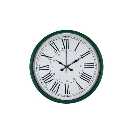 Yeşil 36 Cm Modern Şık Duvar Saati