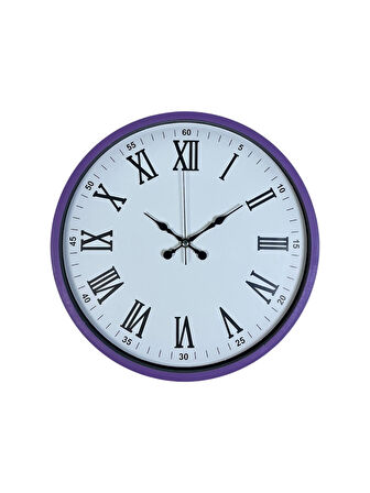 Zentime 36 Cm Mor Dekoratif Duvar Saati