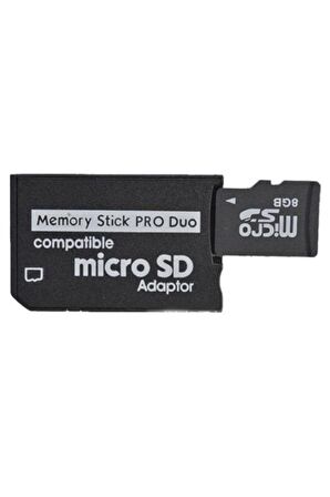 SONY PSP Memory Stick Pro Duo Adaptör PSP Hafıza Kartı Adaptör Mikro SD Kart Çevirici