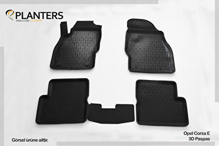 OPEL CORSA E 3D HAVUZLU PASPAS DİREKSİYON KILIFI HEDİYELİ