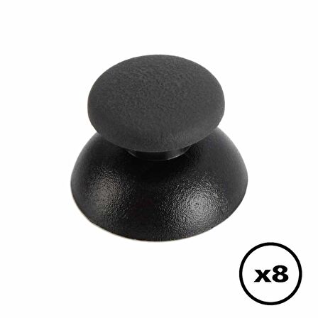 8 ADET PS3 Analog Topuz Playstation 3 Analog Başlık Cap PS3 Kol Tamiri Analog Kep PS3 Yedek Parça