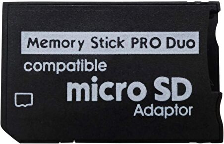 SONY Hafıza Kartı Adaptör Memory Stick Pro Duo Adaptör Mikro SD Kart Çevirici MS Adaptör