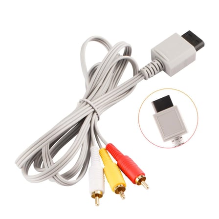 Nintendo Wii U TV AV Kablosu Wii Görüntü Kablosu Wii Aksesuar Wii Wii U Kablo