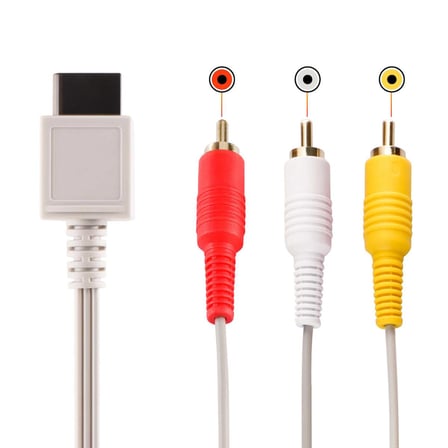 Nintendo Wii U TV AV Kablosu Wii Görüntü Kablosu Wii Aksesuar Wii Wii U Kablo
