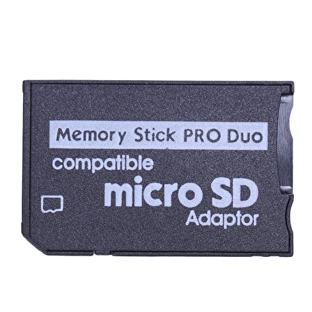 Memory Stick Pro Duo Çevirici Adaptör Dönüştürücü Hafıza Kartı Çevirici Adaptör