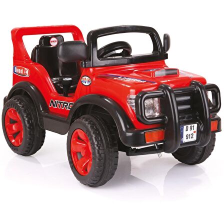 Nitro Jeep Dolu Toy 6V Akülü Araba