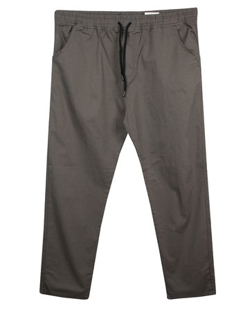 Erkek 118 -156 Kilo Arası İçin Uygun Lastikli Paça Bağcıklı Battal Boy Gabardin Pantolon Toprak