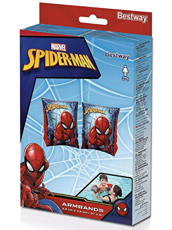 Spiderman Çocuk Şişme Kolluk Örümcek Adam Deniz Plaj Yüzme Kolluğu Oyuncak