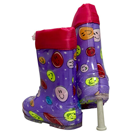 İÇİ TERMAL TÜYLÜ DIŞI LASTİK UZUN ÇİZME SU GEÇİRMEZ DAYANIKLI KAYMAZ TABAN (24-37 NUMARA)