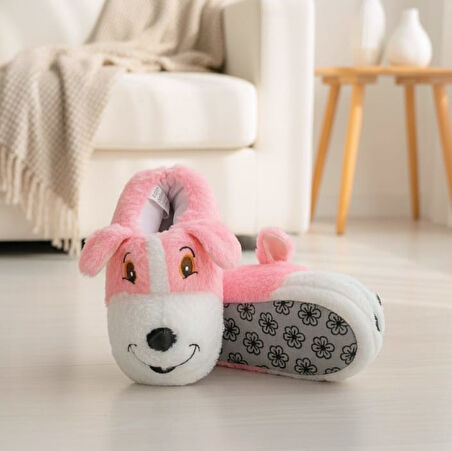 UNİSEX YUMUŞAK TABAN SEVİMLİ KÖPEK PANDUF YETİŞKİN VE ÇOCUK KIZ VE ERKEK  PANDUF