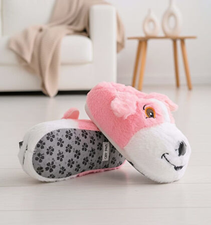 UNİSEX YUMUŞAK TABAN SEVİMLİ KÖPEK PANDUF YETİŞKİN VE ÇOCUK KIZ VE ERKEK  PANDUF