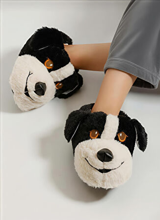 UNİSEX YUMUŞAK TABAN SEVİMLİ KÖPEK PANDUF YETİŞKİN VE ÇOCUK KIZ VE ERKEK  PANDUF