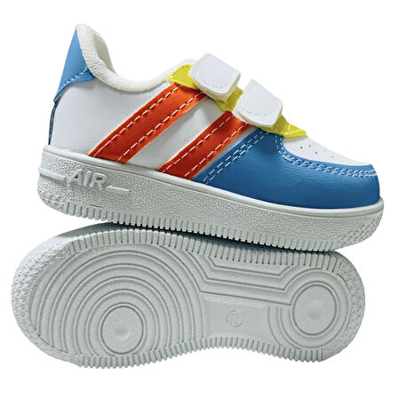 Günlük Bebek Çocuk Sneaker Cırt Cırt bantlı Spor ayakkabı Yürüyüş ayakkabısı
