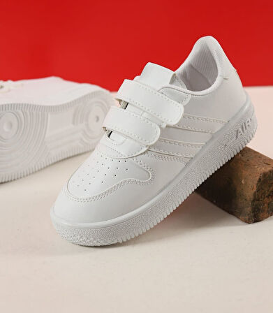 Günlük Bebek Çocuk Sneaker Cırt Cırt bantlı Spor ayakkabı Yürüyüş ayakkabısı