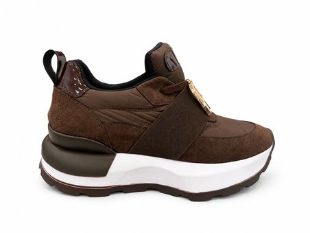 KADIN LASTİK BANTLI KALIN TABAN LÜKS CASUAL SNEAKER