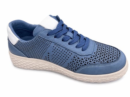 KADIN HAKİKİ DERİ NEFES ALAN ORTOPEDİK KONFOR YAN FERMUAR DETAYLI SNEAKER
