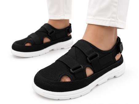UNİSEX KAPALI BURUN CIRT CIRTLI OUTDOOR SANDALET