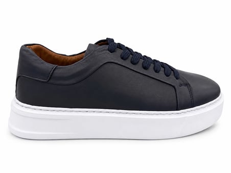 Erkek Hakiki Deri Sneaker