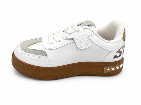 KIZ ÇOCUK SİMLİ YILDIZ DETAYLI CIRTLI SNEAKER SPOR AYAKKABI