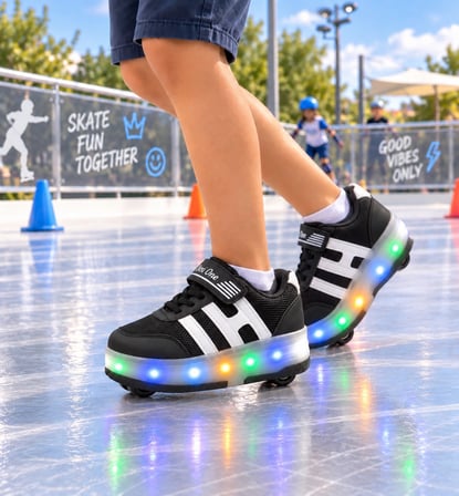 ÇOCUK IŞIKLI PATENLİ SNEAKER