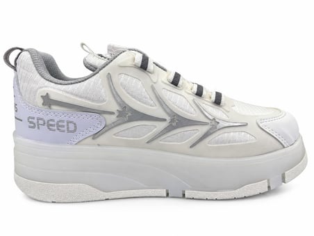 IŞIKLI MEKANİZMA BAĞCIKLI UNİSEX PATENLİ SNEAKER