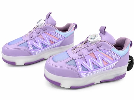 KIZ ÇOCUK MEKANİZMA BAĞCIKLI PATENLİ SNEAKER