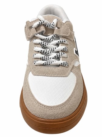 ÇOCUK (26-35 NUMARA) BAĞCIKLI IŞIKLI KAHVERENGİ TABANLI ŞIK RAHAT SNEAKER