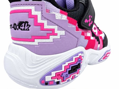 ÇOCUK CIRT BANTLI KALIN TABANLI PİKSEL 3D DESENLİ CRAFT TARZI SNEAKER