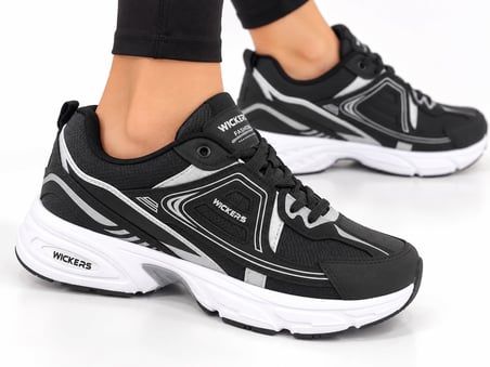 Kadın Bağcıklı Su İtici Özellikli Rahat Konforlu Sneaker