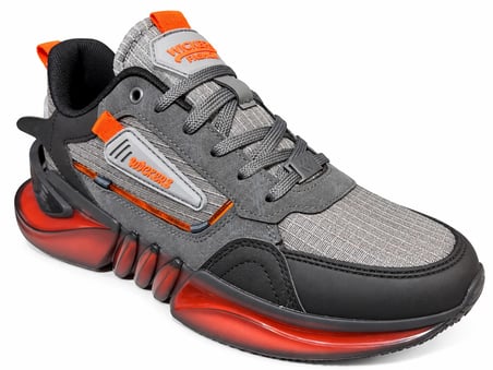 Erkek Bağcıklı Kalın Tabanlı Sportif Modern Agresif Tasarımlı Chunky Sneaker