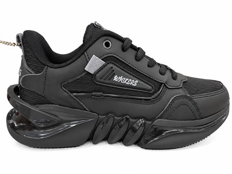 Erkek Bağcıklı Kalın Tabanlı Sportif Modern Agresif Tasarımlı Chunky Sneaker
