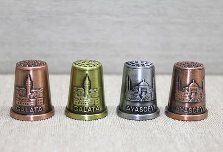 Delux Serisi Hediyelik Aksesuar Sunum Ürünü Yöresel Yüksüklük 6'Lı