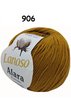 Lanoso Alara Punch & Amigurami İpi (50Gr)-Renk:906