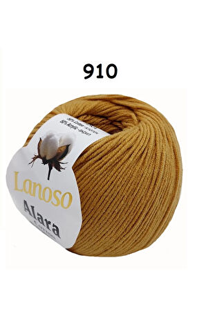 Lanoso Alara Punch & Amigurami İpi (50Gr)-Renk:910