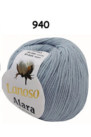 Lanoso Alara Punch & Amigurami İpi (50Gr)-Renk:940