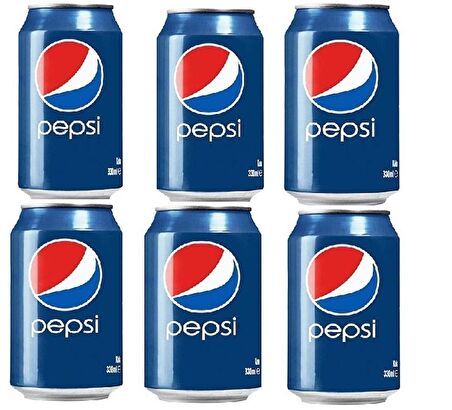 Pepsi Kola 330 Ml X 6 Adet