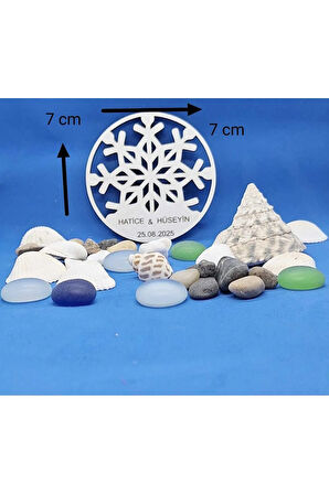 Kişiye Özel Doğal Ahşap Magnet  Etkinlik ve Organizasyon Hediyeliği 2