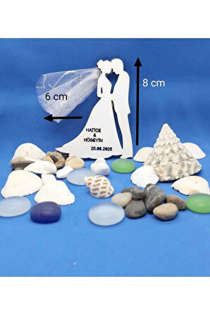 Kişiye Özel Doğal Ahşap Magnet  Etkinlik ve Organizasyon Hediyeliği 3