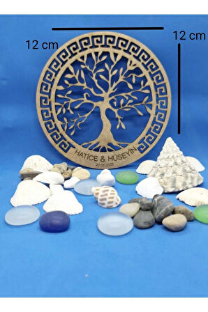 Kişiye Özel Doğal Ahşap Magnet  Etkinlik ve Organizasyon Hediyeliği 17