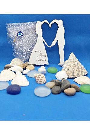 Kişiye Özel Doğal Ahşap Magnet  Etkinlik ve Organizasyon Hediyeliği 22